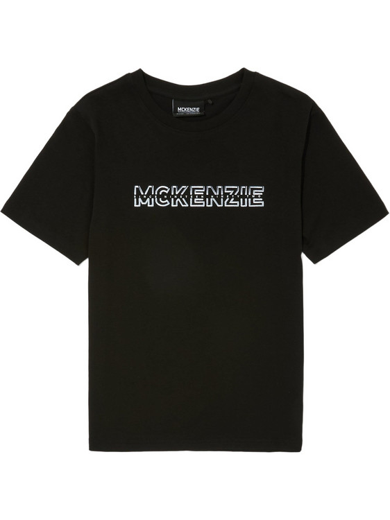 Mckenzie Παιδικό T-Shirt Κοντομάνικο Μαύρο MCKTJB17360-007