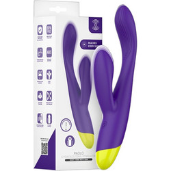 Intense Paolo Δονητής Rabbit G-Spot 19cm Μωβ