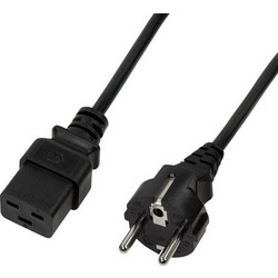 LogiLink CP152 Καλώδιο Τροφοδοσίας Schuko to IEC C19 1.8m