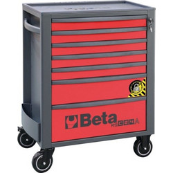 Beta RSC24A/7-R Τροχήλατος Εργαλειοφόρος Μεταλλικός με 7 Συρτάρια 74x44x97cm B024004173