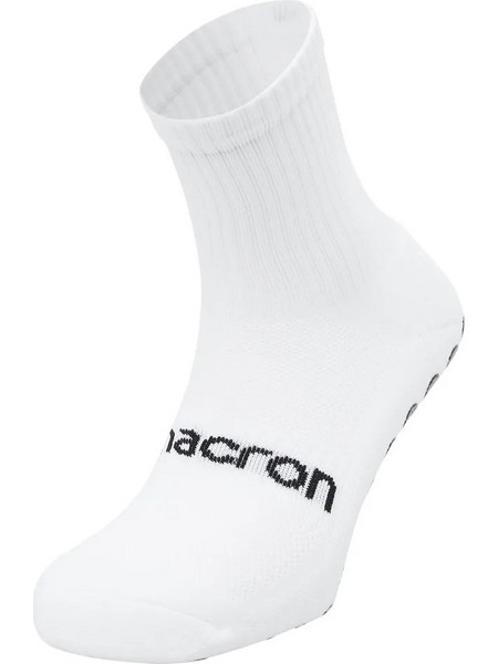 Macron Gripfit Ανδρικές Κάλτσες Κοντές με Σχέδια Λευκές