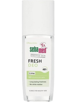 Sebamed Fresh Lime Αποσμητικό Spray 48h Χωρίς Αλουμίνιο 75ml