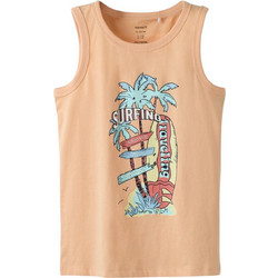 Name It Surfing Παιδικό T-Shirt Αμάνικο Σομόν 13253430