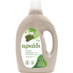 Αρκάδι Κλασικό Υγρό Απορρυπαντικό Πλυντηρίου Οικολογικό 32 Μεζούρες 1.45lt