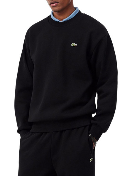 Lacoste Ανδρικό Φούτερ Μαύρο 3SH8868-031