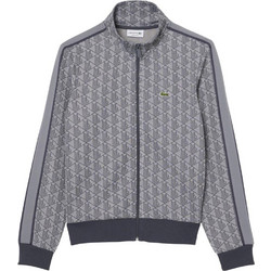 Lacoste Ανδρική Ζακέτα με Φερμουάρ Γκρι SH1368-L41I