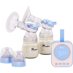Momini Twin Διπλό Ηλεκτρικό Θήλαστρο Ρεύματος Χωρίς BPA 180ml