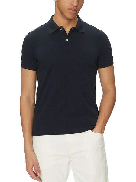 Geox Ανδρική Μπλούζα Polo Κοντομάνικη Navy Μπλε M6511BT3360