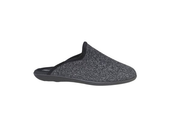 Zak Shoes Χειμερινές Ανδρικές Παντόφλες Γκρι NL1782