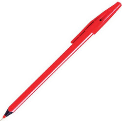 Skag Trigrip Στυλό Διαρκείας 1mm Κόκκινο