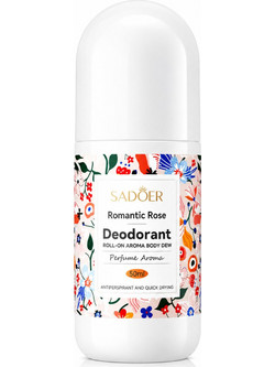 Sadoer Romantic Rose Γυναικείο Αποσμητικό Roll On 50ml