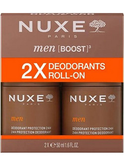 Nuxe Men Boost Ανδρικό Αποσμητικό Roll On 24h 2x50ml