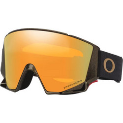 Oakley Flow Scape M OO7147-14 Μάσκα Σκι & Snowboard Ενηλίκων Μαύρη με Φακό Καθρέπτη Χρυσό