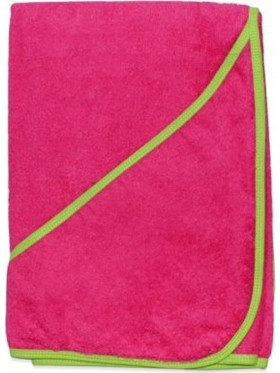 Pretty Baby Βρεφικό Μπουρνούζι Κάπα Φούξια Lime 75x75cm