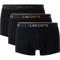 Lacoste Ανδρικά Μποξεράκια Σετ 3Pack Μαύρα 35H4967-V74