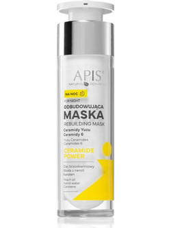 Apis Natural Cosmetics Ceramide Power Κρεμώδης Μάσκα Προσώπου για Ενυδάτωση 50ml