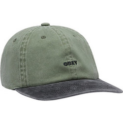 Obey Καπέλο Jockey Υφασμάτινο Πράσινο Mint 794078OS