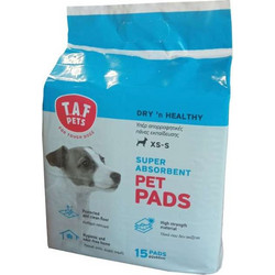 Taf Pets Επιδαπέδιες Πάνες Σκύλου 60x60cm 15τμχ