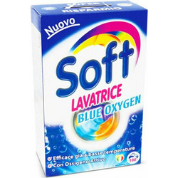 Soft Blue Oxygen Σκόνη Πλυντηρίου 100 Μεζούρες