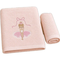 Astron Ballet Girl Σετ Παιδικές Πετσέτες 2τμχ 500gr/m² 85201
