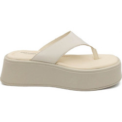 Vagabond Γυναικείες Σαγιονάρες Flatforms Λευκές 5334-901-02