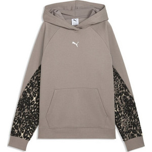 Puma Sport Animal Standard Γυναικείο Αθλητικό Φούτερ με Κουκούλα Καφέ 694007-81 Puma Sport Animal Standard Γυναικείο Αθλητικό Φούτερ με Κουκούλα Καφέ 694007-81