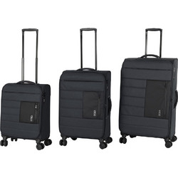 Polo Athens 965009-2100 Σετ Βαλίτσες 3τμχ Μαύρες
