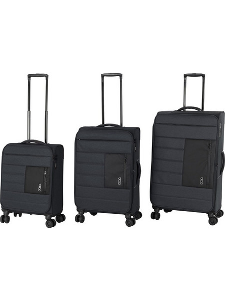 Polo Athens 965009-2100 Σετ Βαλίτσες 3τμχ Μαύρες