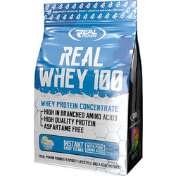 Real Pharm Whey 100 Banana Πρωτεΐνη Ορού Γάλακτος Γράμμωσης 2kg