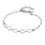 Vogue Γυναικείο Βραχιόλι Αλυσίδα από Ασήμι 925 0719303