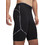 Under Armour Elite Ανδρικό Κολάν Capri Μαύρο 6015388-008