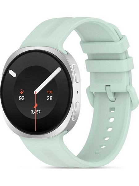 Tech-Protect Evo Λουράκι Σιλικόνης Mint Cream (Samsung Galaxy Watch 9 / Watch 8)