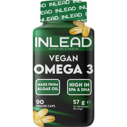 Inlead Vegan Omega 3 Algae Oil 90 Κάψουλες