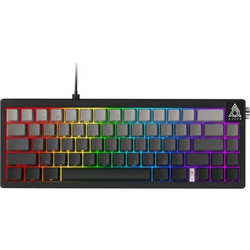 Ajazz ΑΚ650 Ασύρματο Μηχανικό Gaming Πληκτρολόγιο 65% με Ajazz Dream Διακόπτες RGB Black
