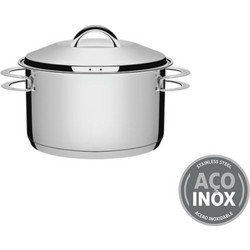 Tramontina Solar Induction Κατσαρόλα Ανοξείδωτη Χωρίς Επίστρωση 28cm 8.4lt