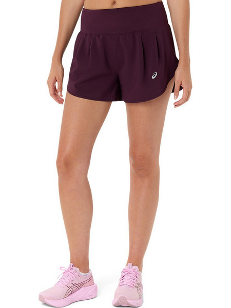 ASICS Road 3.5IN Αθλητικό Γυναικείο Σορτς Μπορντό 2012C965-502