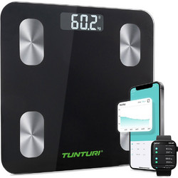 Tunturi SC30 Smart Ζυγαριά με Λιπομέτρηση & Bluetooth Black