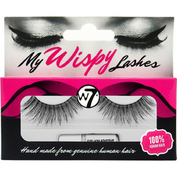 W7 My Wispy Lashes WL22 Βλεφαρίδες Ενιαίες Σετ με Κόλλα 2τμχ 5060503773509