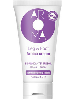 Aroma Arnica Ενυδατική Κρέμα Ποδιών 75ml