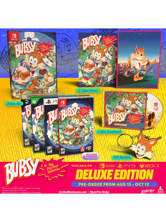 Bubsy in: The Purrfect Collection Deluxe Edition Nintendo Switch