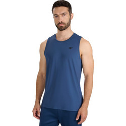 4F Ανδρικό Αθλητικό T-Shirt Πετρόλ 4FWAW25TFTSM1521-33S