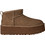 UGG Classic Ultra Mini Platform Γυναικεία Μποτάκια Πλατφόρμα Suede Καφέ με Γούνα 1135092-LBNZ