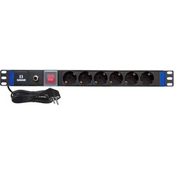 Safewell 04.022.0025 Πολύπριζο για Καμπίνες Rack 1U 19"