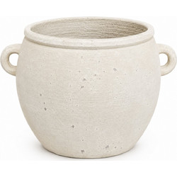 Artekko Raw Κασπώ Δαπέδου Τσιμεντένιο Εκρού 36x30x27cm 8-0316