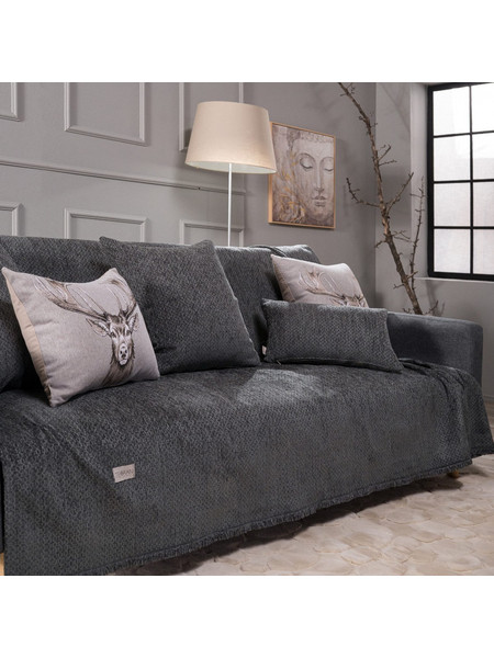Teoran Ριχτάρι Πολυθρόνας 180x150 Richmond 11 Coral Grey