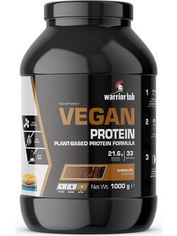 Warriorlab Vegan Chocolate Φυτική Πρωτεΐνη Χωρίς Λακτόζη 1kg