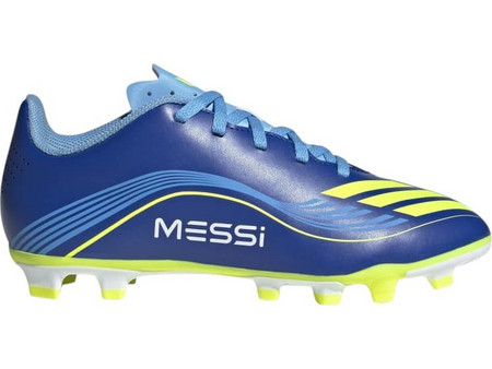 Adidas F50 Messi Club FG/MG JP7458 Παιδικά Ποδοσφαιρικά Παπούτσια με Τάπες Μπλε