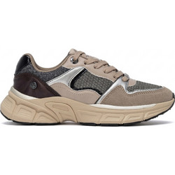 Xti Γυναικεία Sneakers Flatforms Μπεζ 14638102