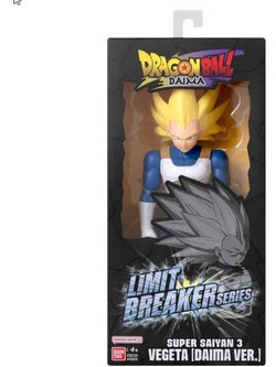 Bandai Dragon Ball Daima Limit Breaker Super Saiyan 3 Vegeta 30cm