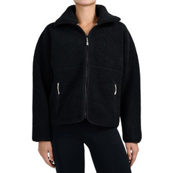 4F Γυναικεία Ζακέτα Fleece Κοντή με Φερμουάρ Μαύρη 4FWAW26TFLEF463-20S